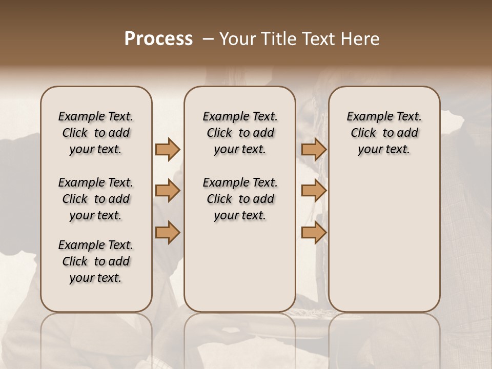 Vintage Photo Of Two Young Boys Eating Spaghetti With Their Hands PowerPoint Template
