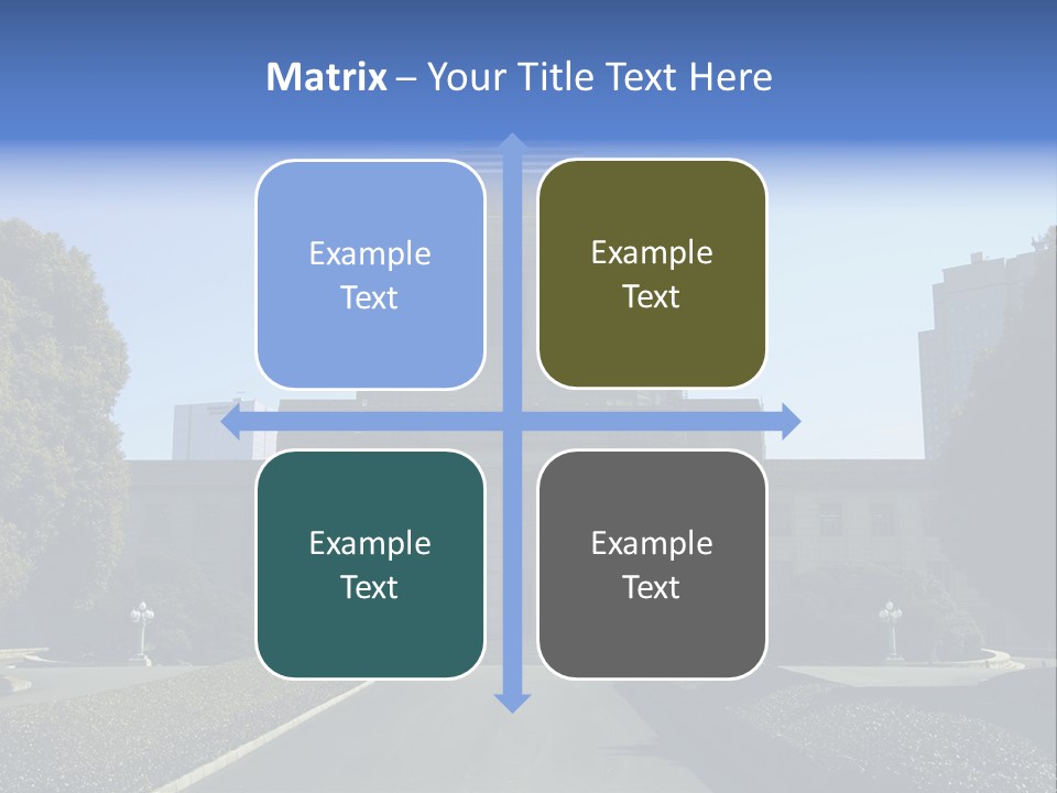 Japanese Parliament (Diet) Building, Tokyo PowerPoint Template