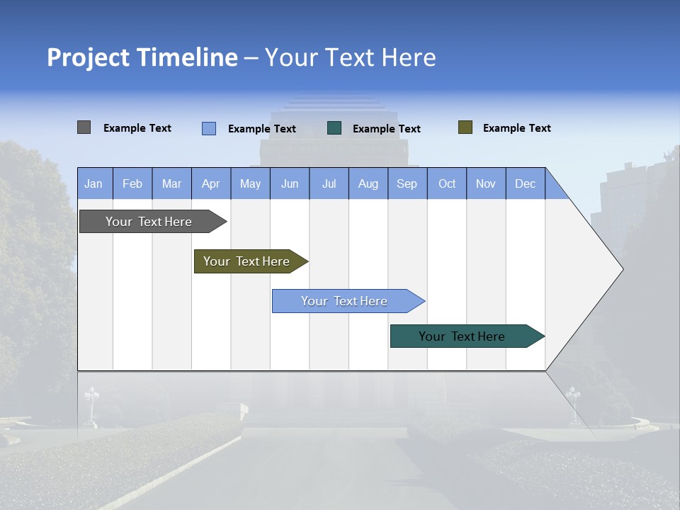 Japanese Parliament (Diet) Building, Tokyo PowerPoint Template