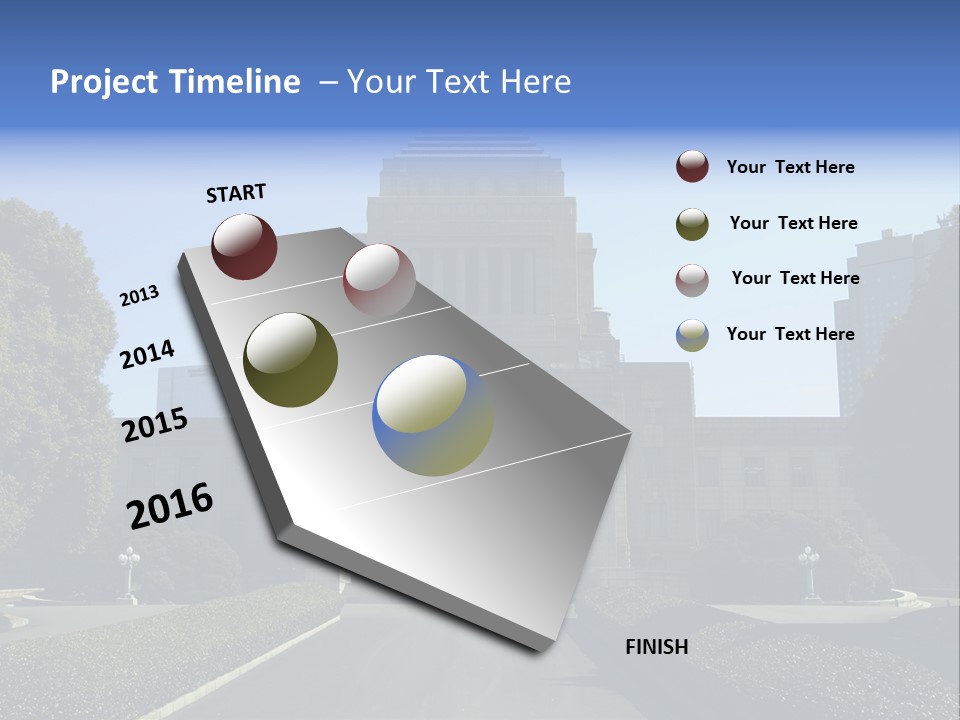 Japanese Parliament (Diet) Building, Tokyo PowerPoint Template