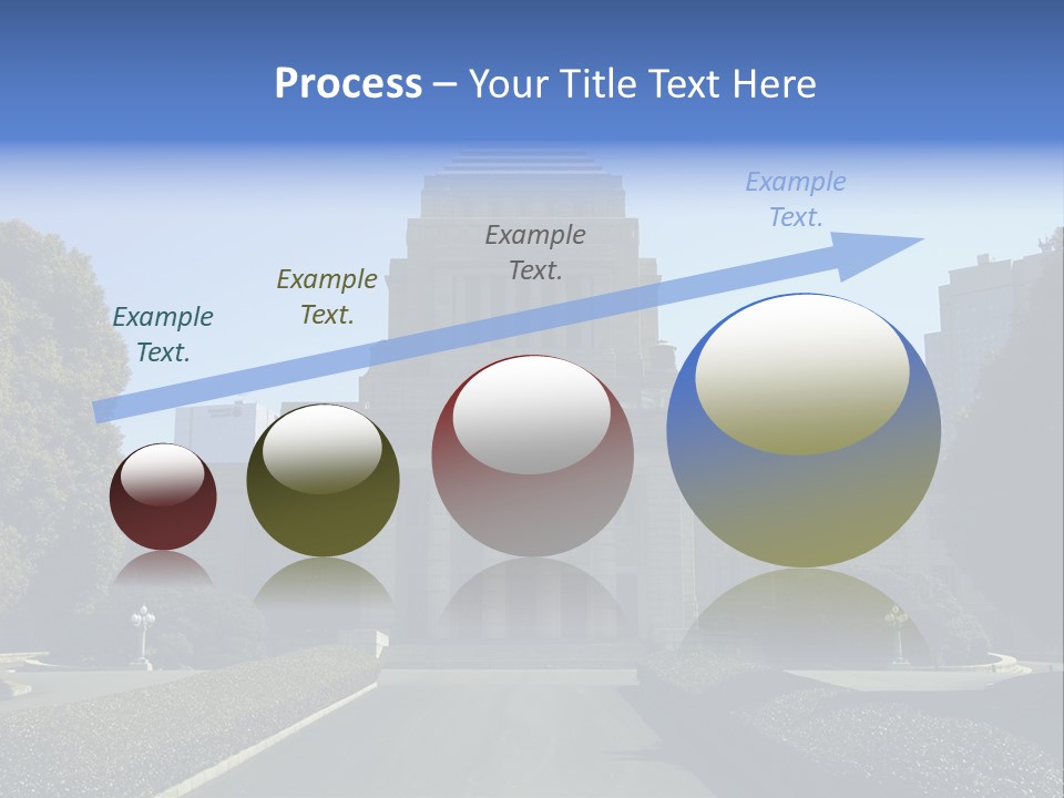 Japanese Parliament (Diet) Building, Tokyo PowerPoint Template