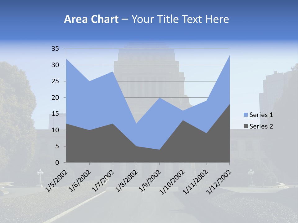 Japanese Parliament (Diet) Building, Tokyo PowerPoint Template
