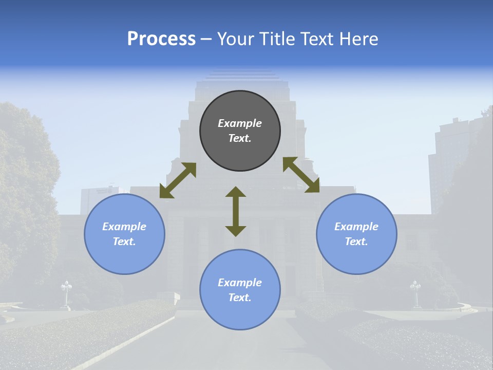 Japanese Parliament (Diet) Building, Tokyo PowerPoint Template