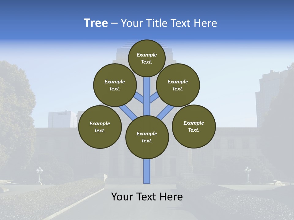 Japanese Parliament (Diet) Building, Tokyo PowerPoint Template