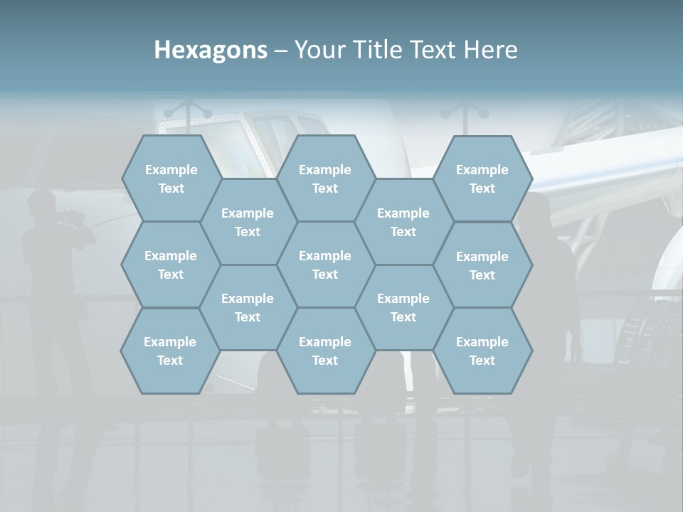 Waiting For The Flight PowerPoint Template