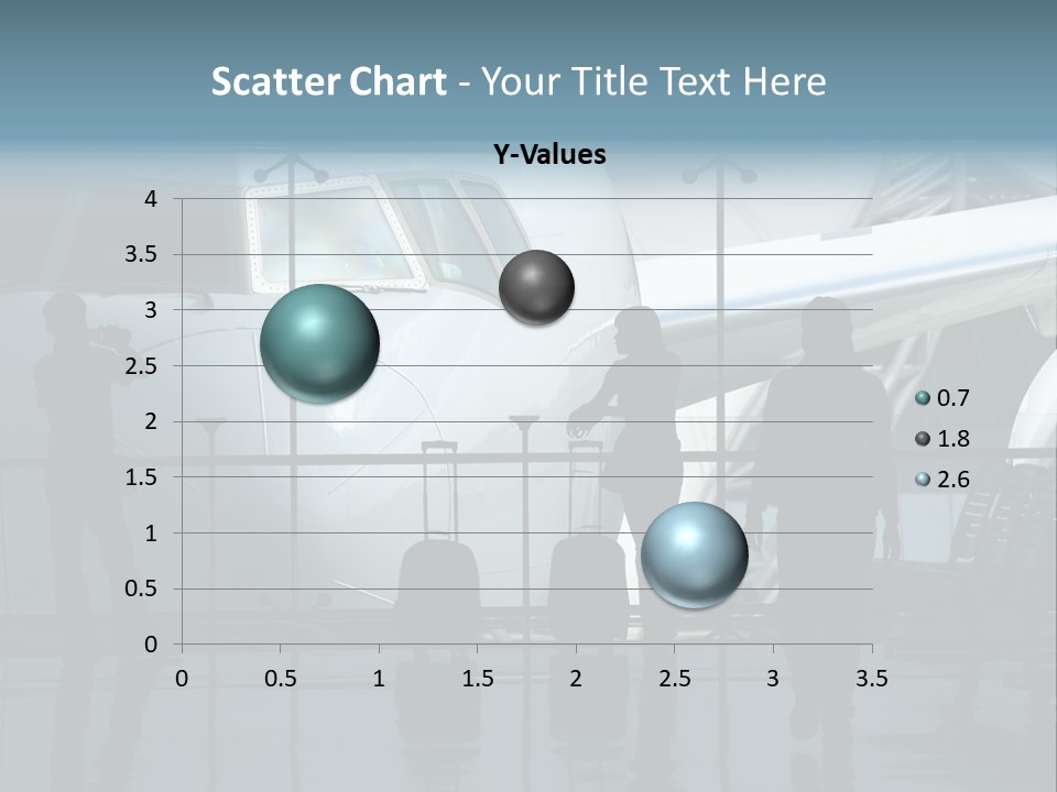Waiting For The Flight PowerPoint Template