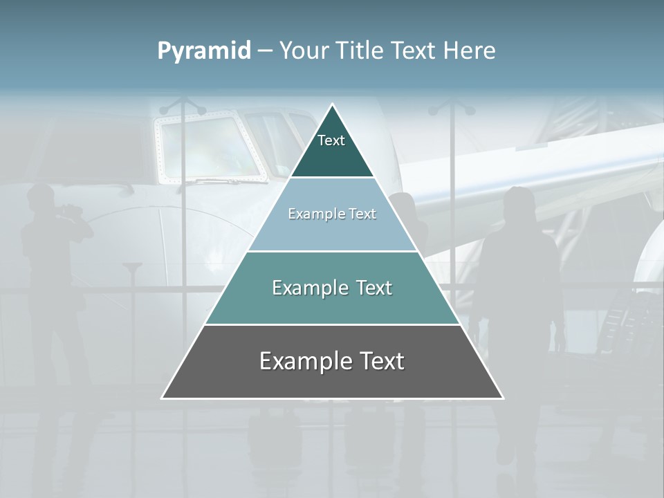 Waiting For The Flight PowerPoint Template