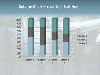 Waiting For The Flight PowerPoint Template