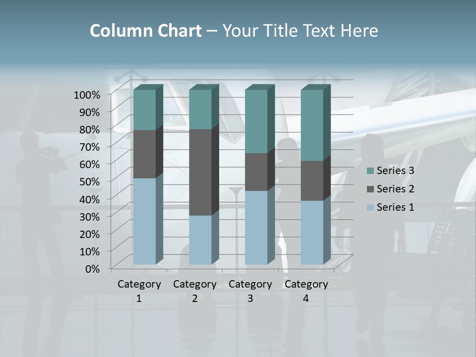 Waiting For The Flight PowerPoint Template