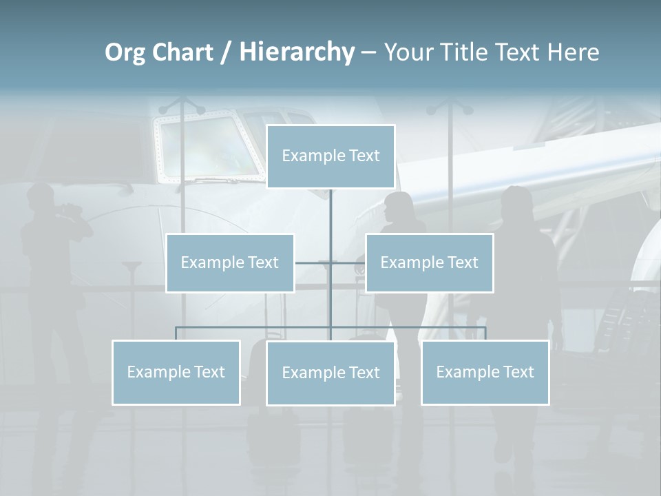 Waiting For The Flight PowerPoint Template