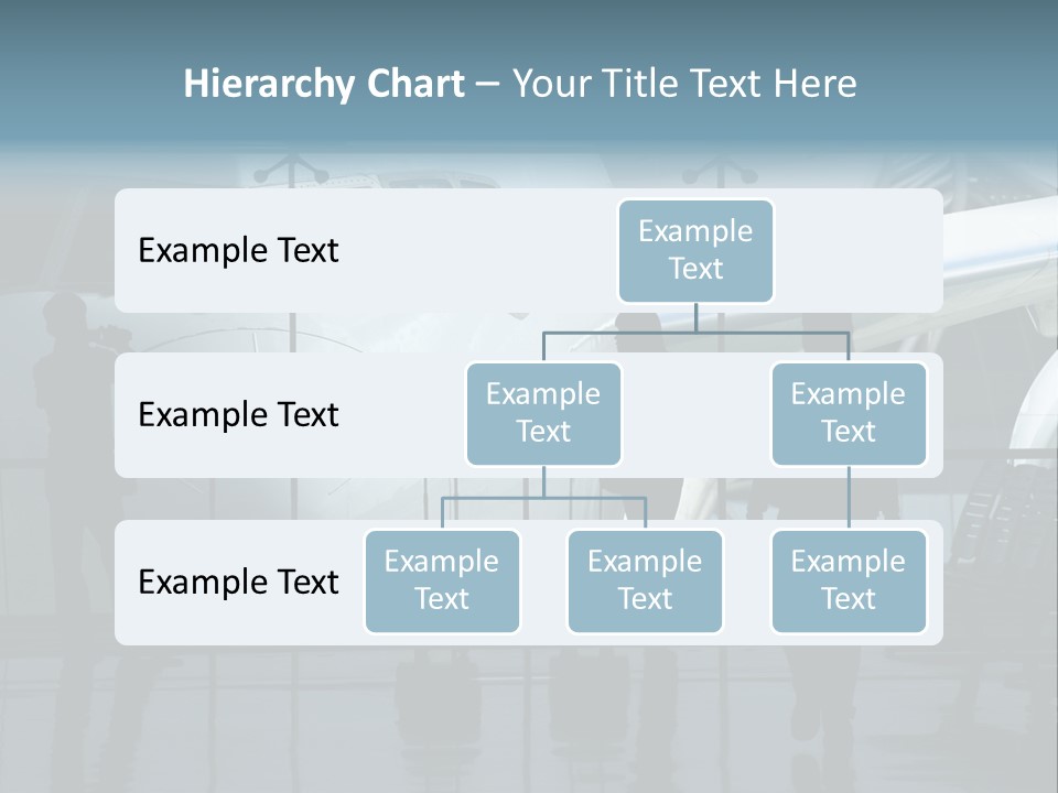 Waiting For The Flight PowerPoint Template