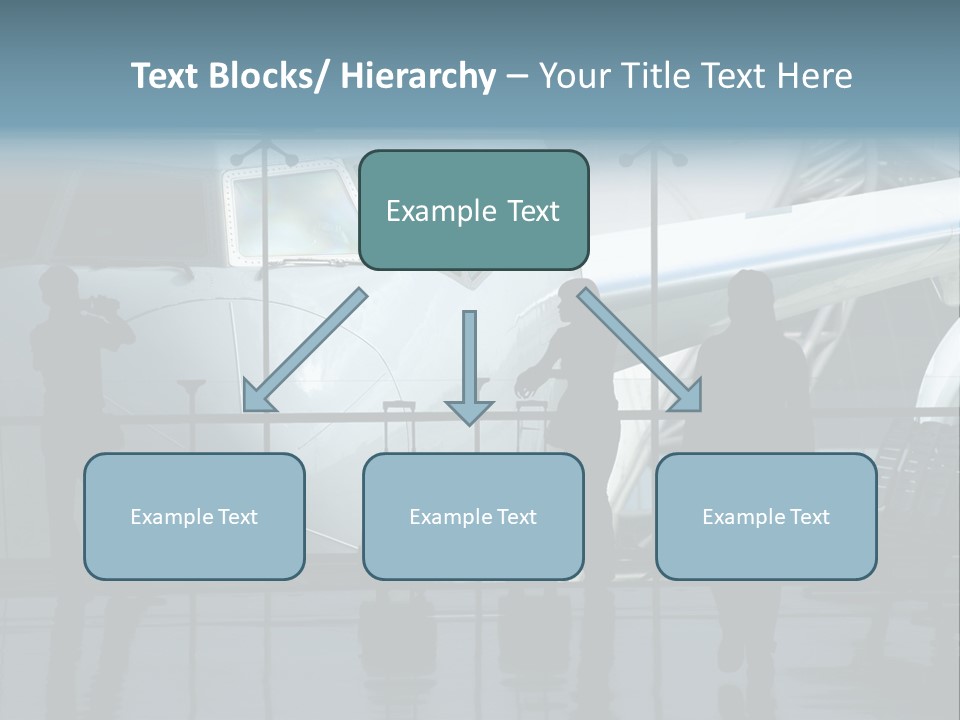 Waiting For The Flight PowerPoint Template