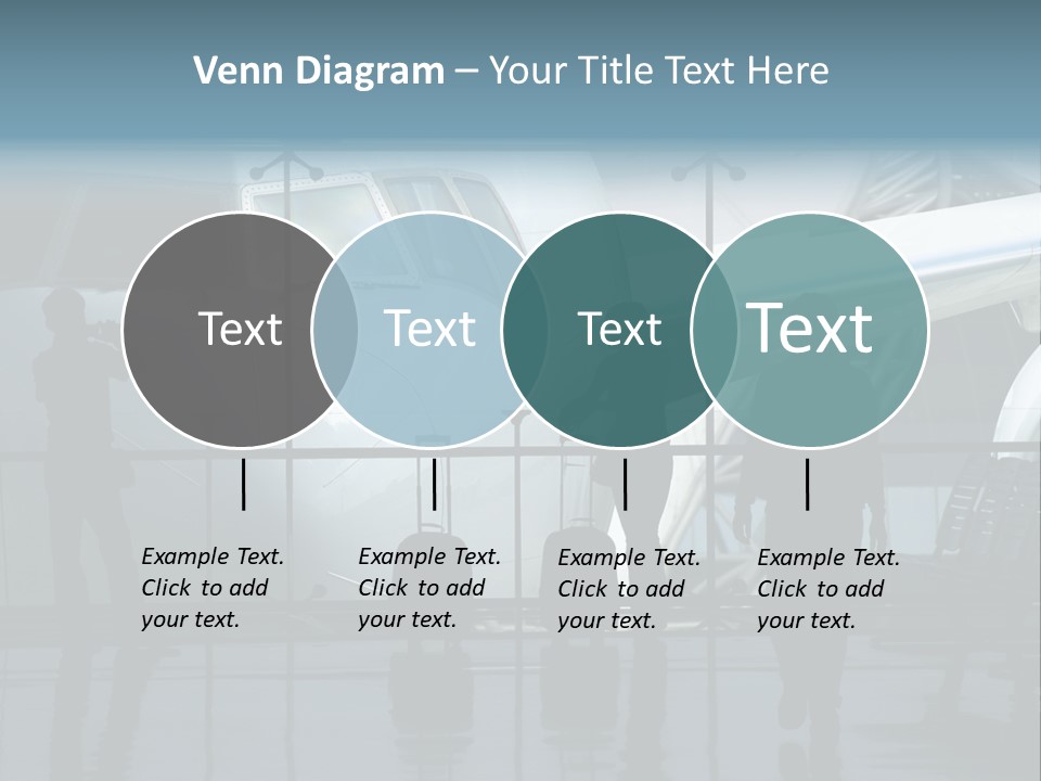 Waiting For The Flight PowerPoint Template
