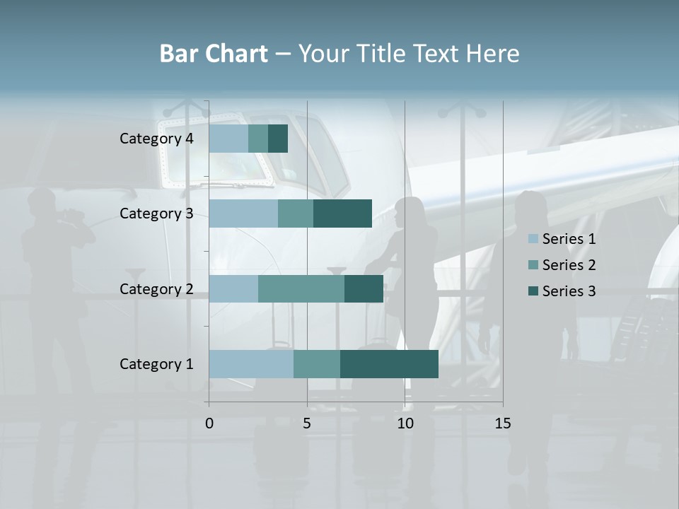 Waiting For The Flight PowerPoint Template