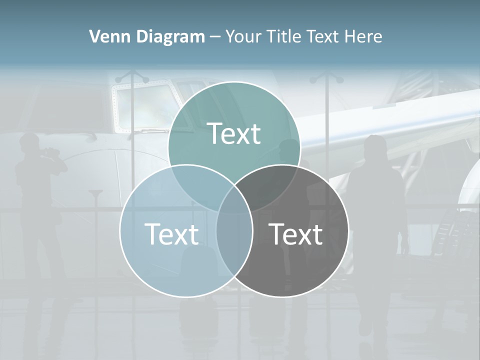 Waiting For The Flight PowerPoint Template