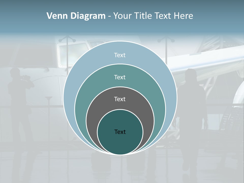 Waiting For The Flight PowerPoint Template
