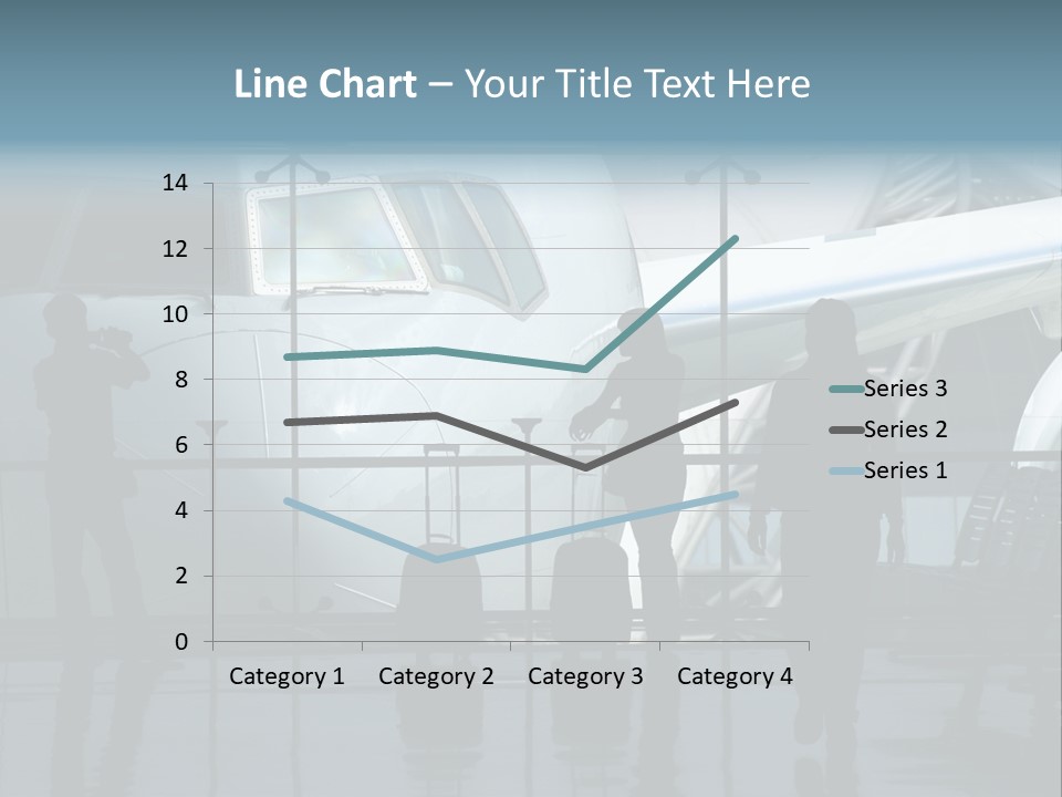 Waiting For The Flight PowerPoint Template