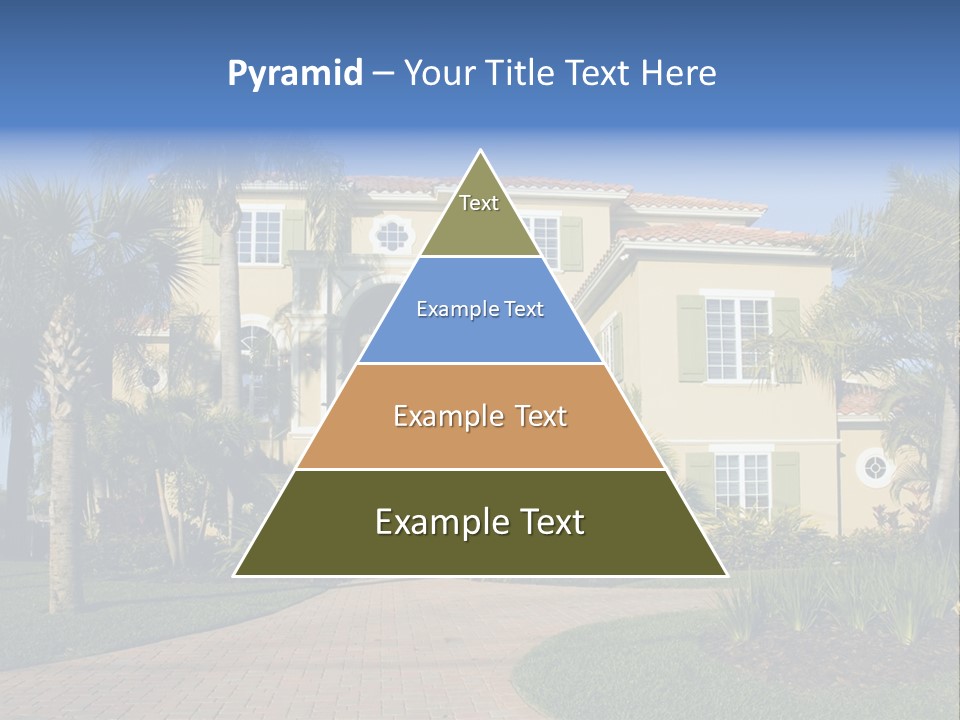 Immense Luxurious Modern Mansion In Central Florida PowerPoint Template