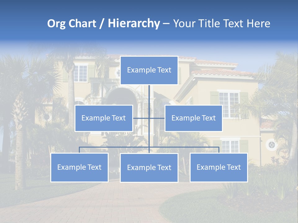 Immense Luxurious Modern Mansion In Central Florida PowerPoint Template