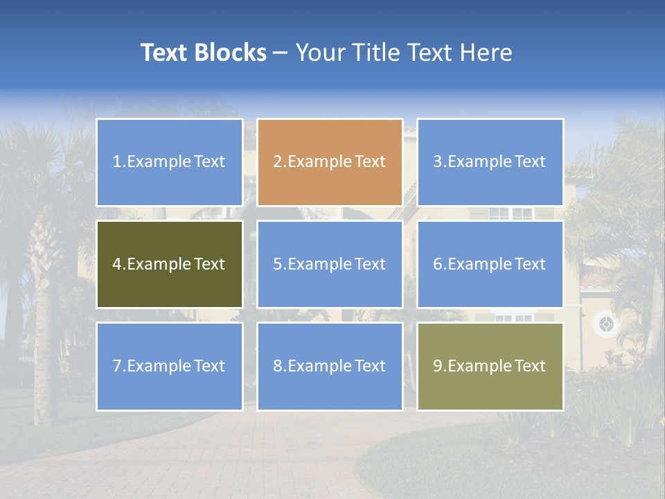 Immense Luxurious Modern Mansion In Central Florida PowerPoint Template