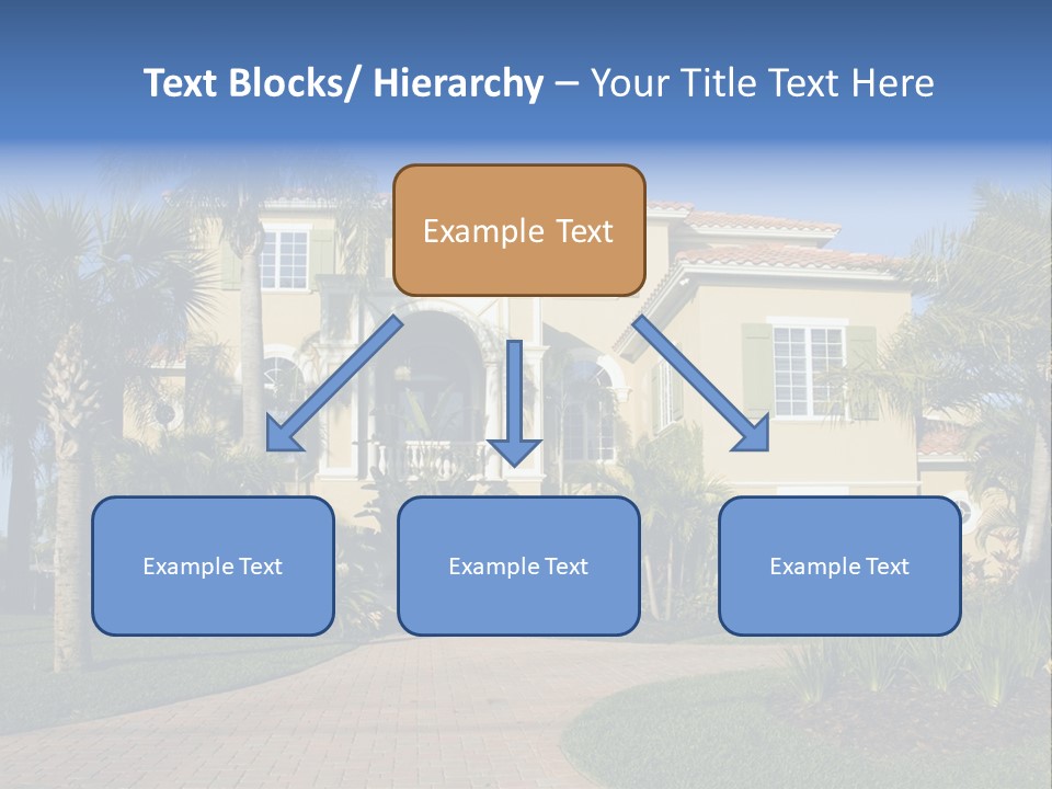 Immense Luxurious Modern Mansion In Central Florida PowerPoint Template