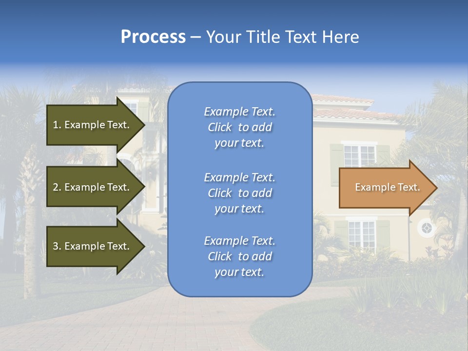 Immense Luxurious Modern Mansion In Central Florida PowerPoint Template