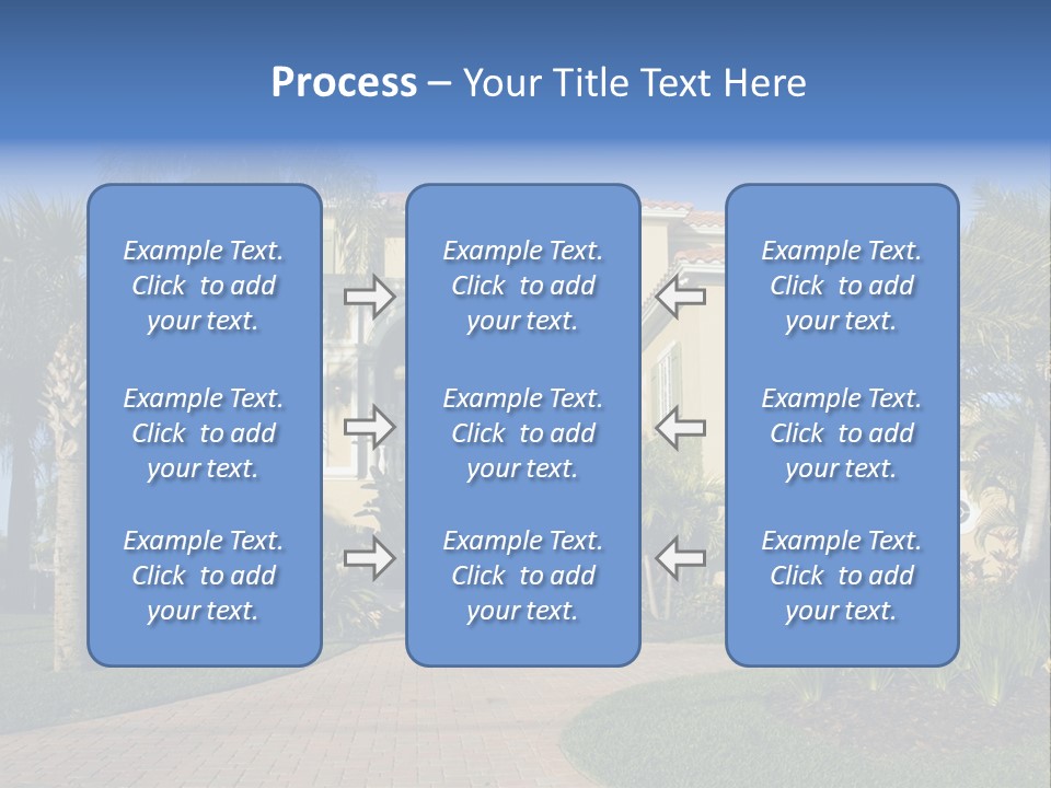 Immense Luxurious Modern Mansion In Central Florida PowerPoint Template