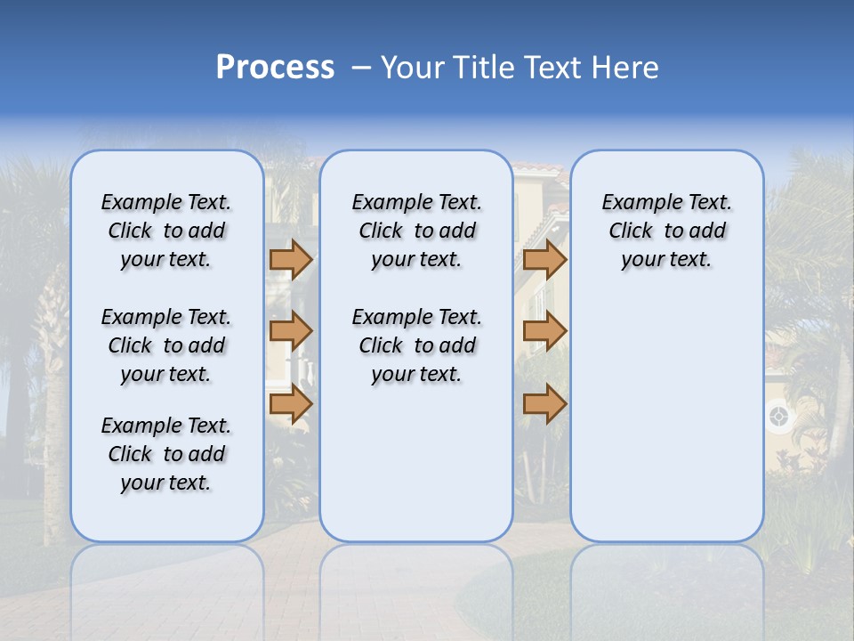 Immense Luxurious Modern Mansion In Central Florida PowerPoint Template