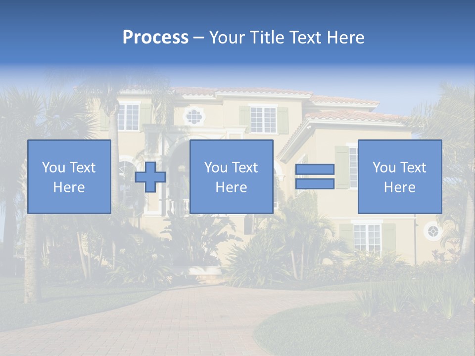 Immense Luxurious Modern Mansion In Central Florida PowerPoint Template
