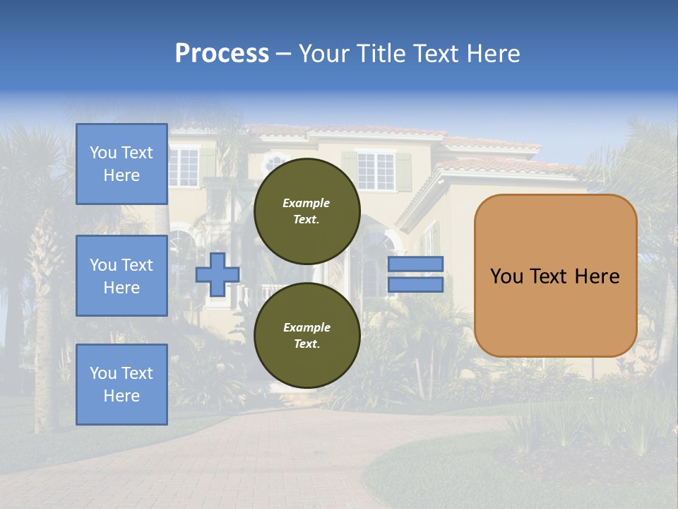 Immense Luxurious Modern Mansion In Central Florida PowerPoint Template