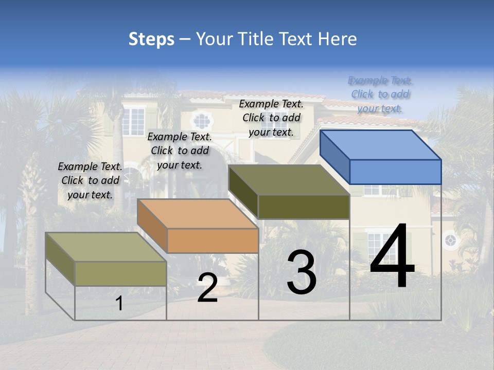 Immense Luxurious Modern Mansion In Central Florida PowerPoint Template