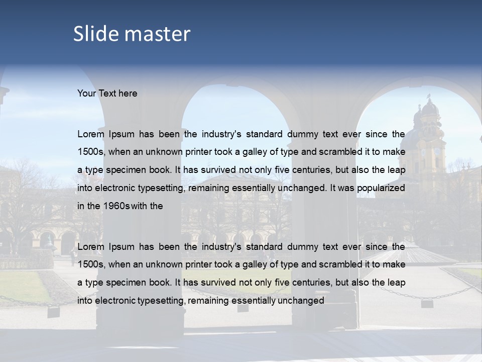 Water-Drops On Green PowerPoint Template