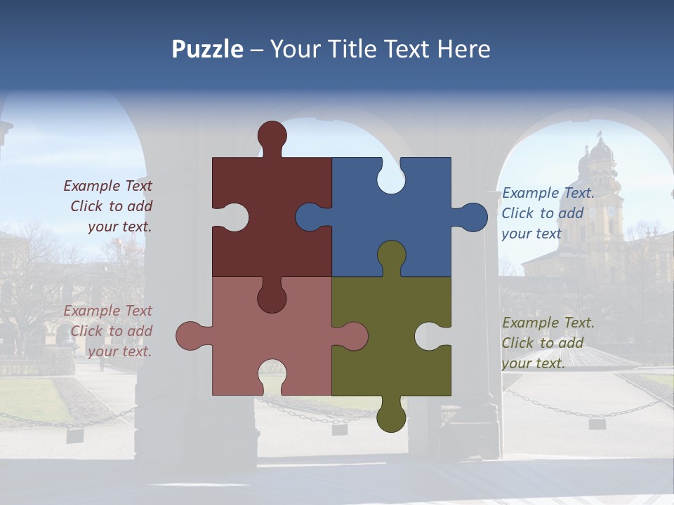 Water-Drops On Green PowerPoint Template