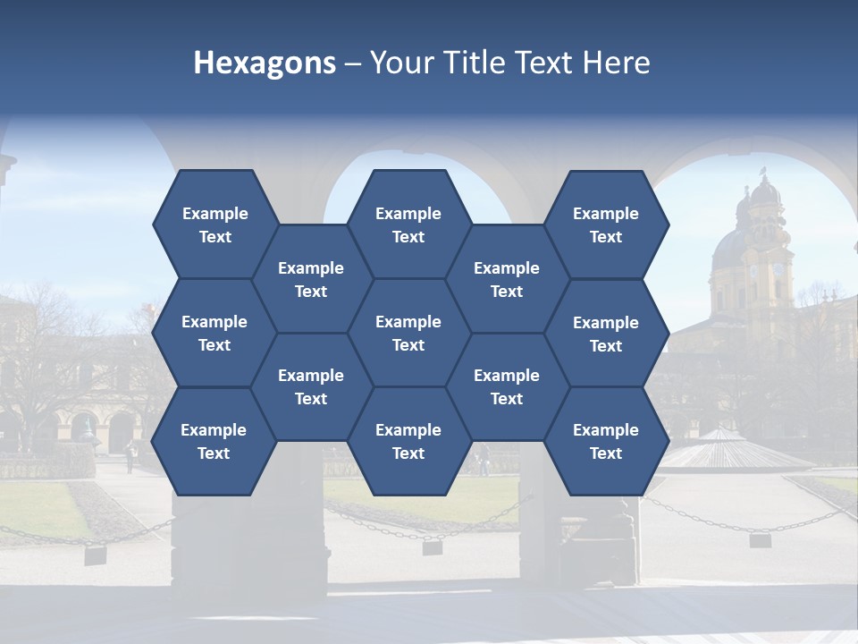 Water-Drops On Green PowerPoint Template