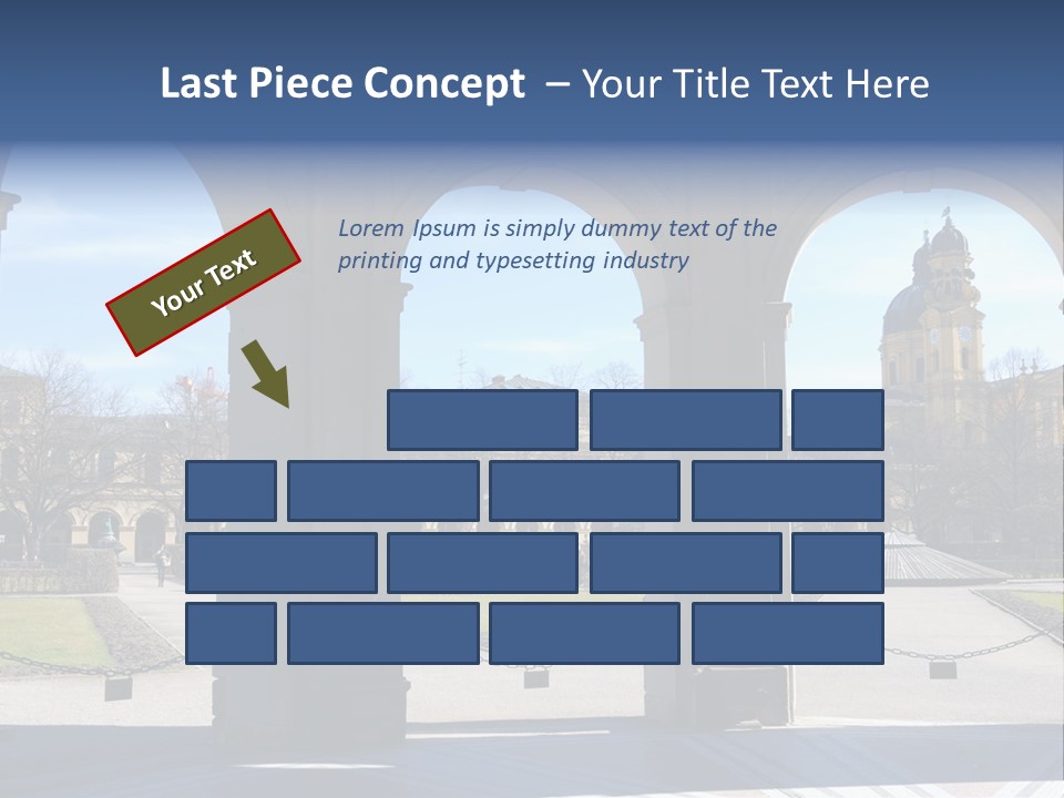 Water-Drops On Green PowerPoint Template