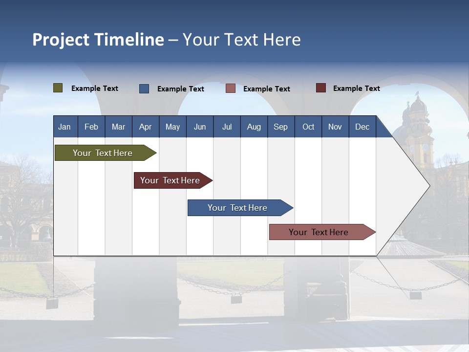 Water-Drops On Green PowerPoint Template