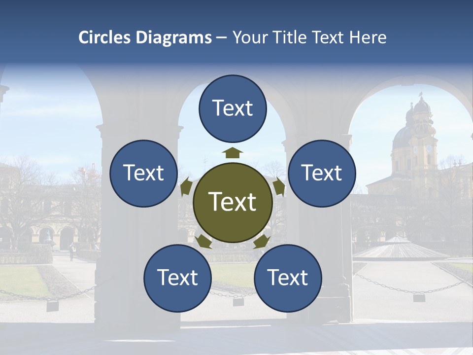 Water-Drops On Green PowerPoint Template