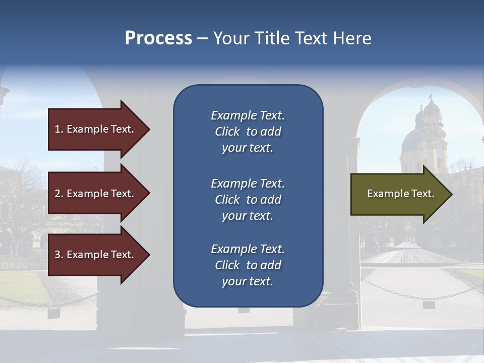 Water-Drops On Green PowerPoint Template