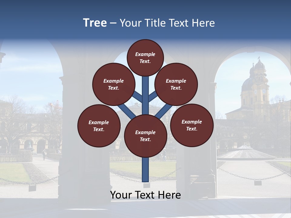 Water-Drops On Green PowerPoint Template