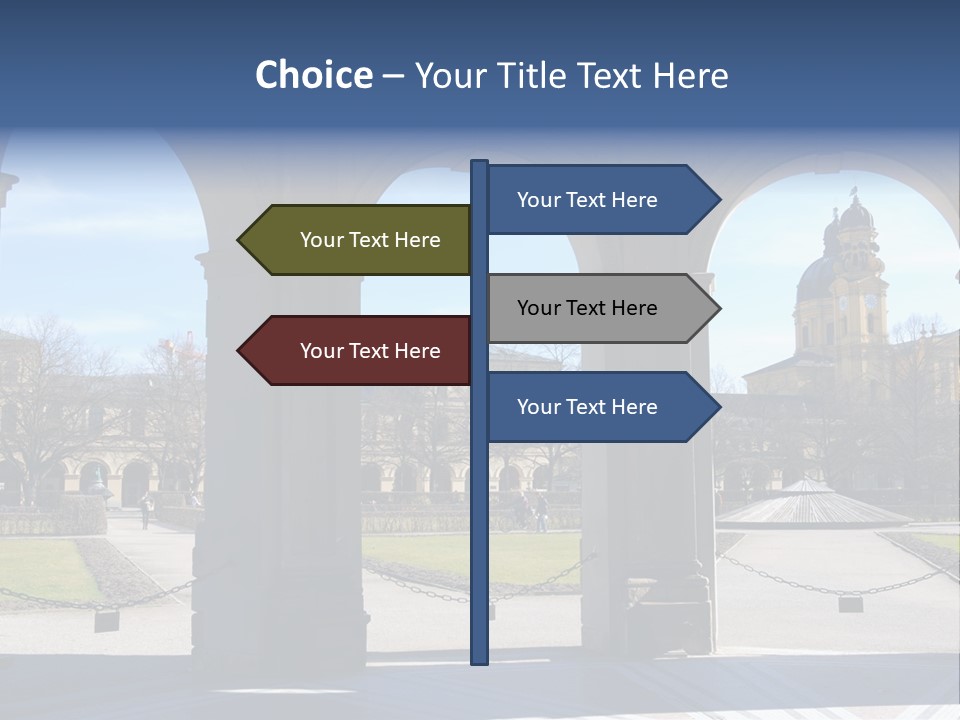 Water-Drops On Green PowerPoint Template