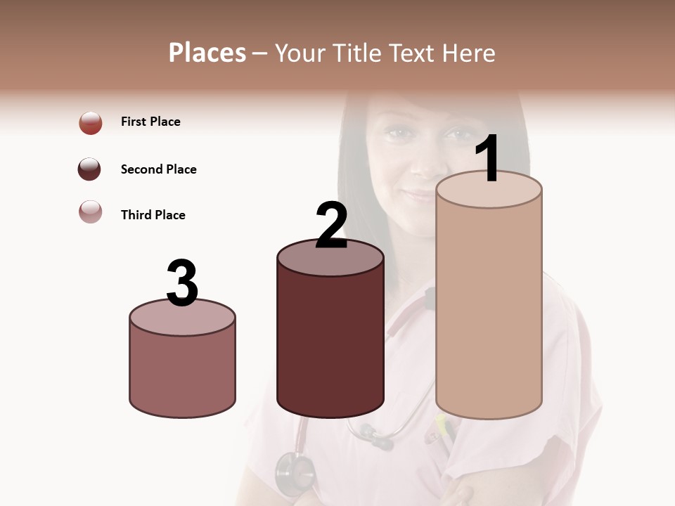 Female Nurse PowerPoint Template