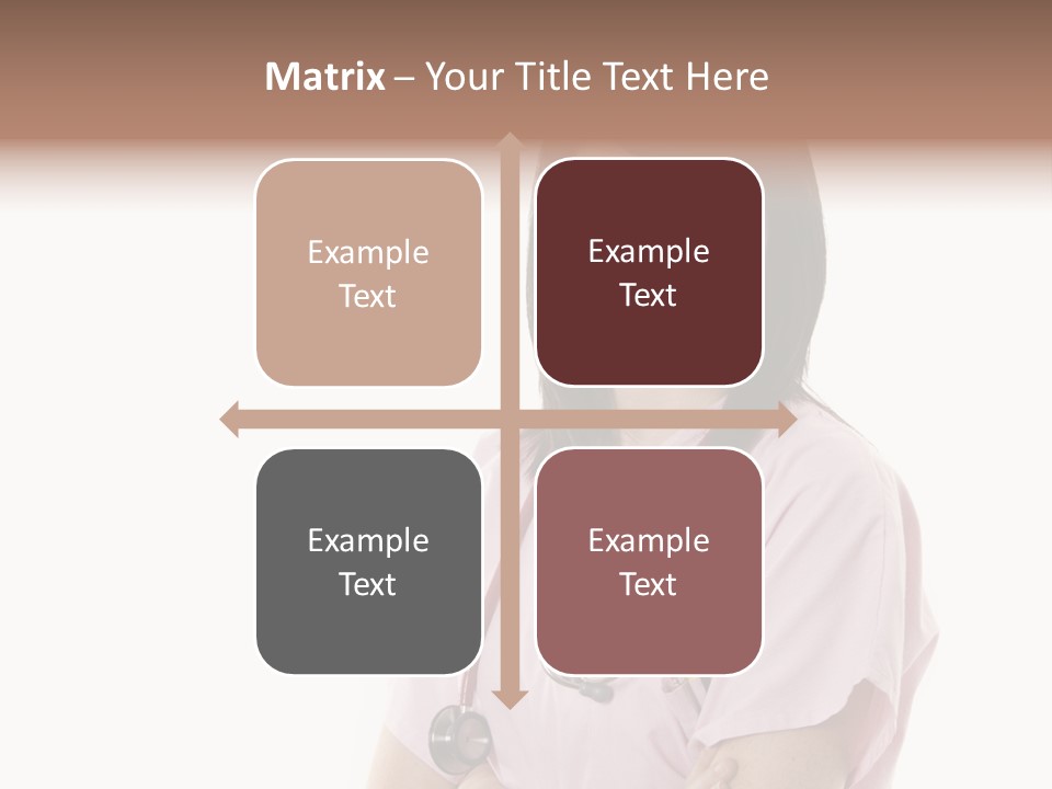 Female Nurse PowerPoint Template