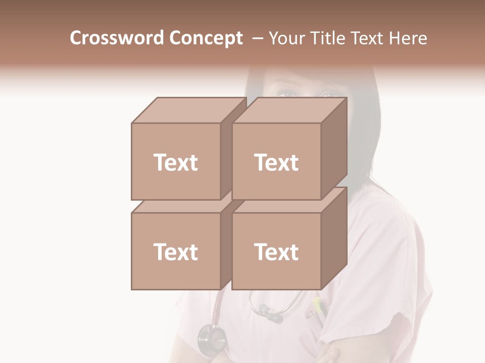 Female Nurse PowerPoint Template