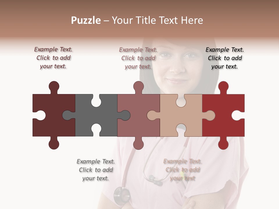 Female Nurse PowerPoint Template