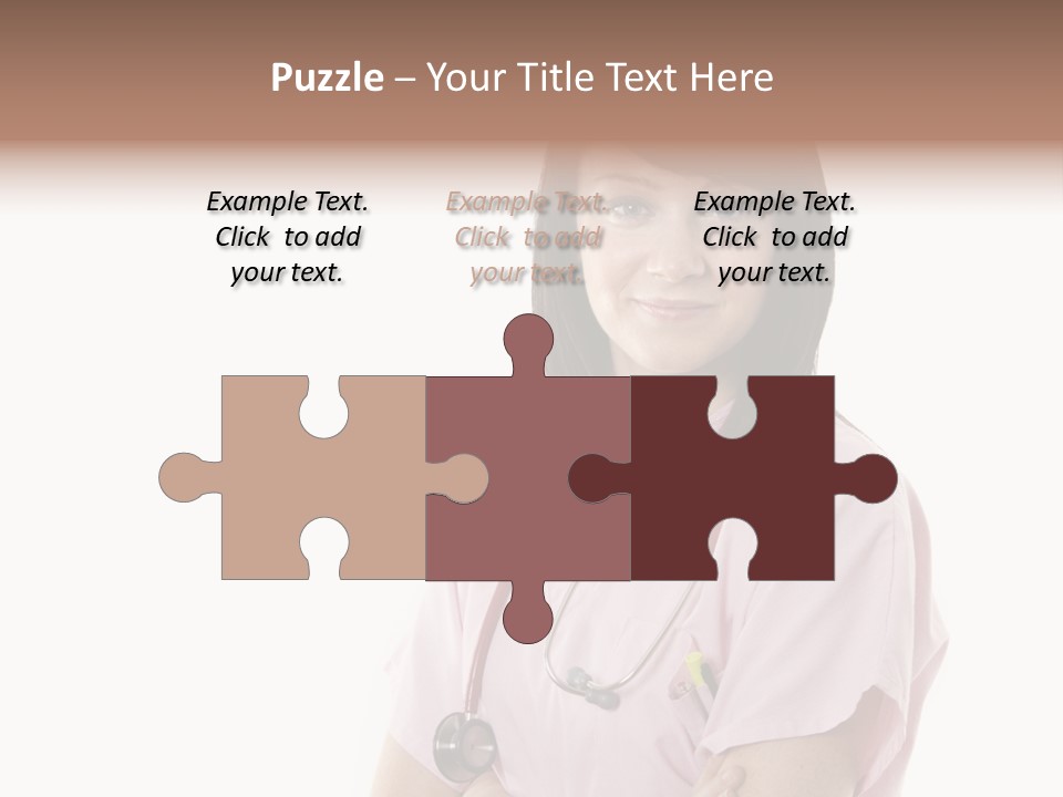 Female Nurse PowerPoint Template