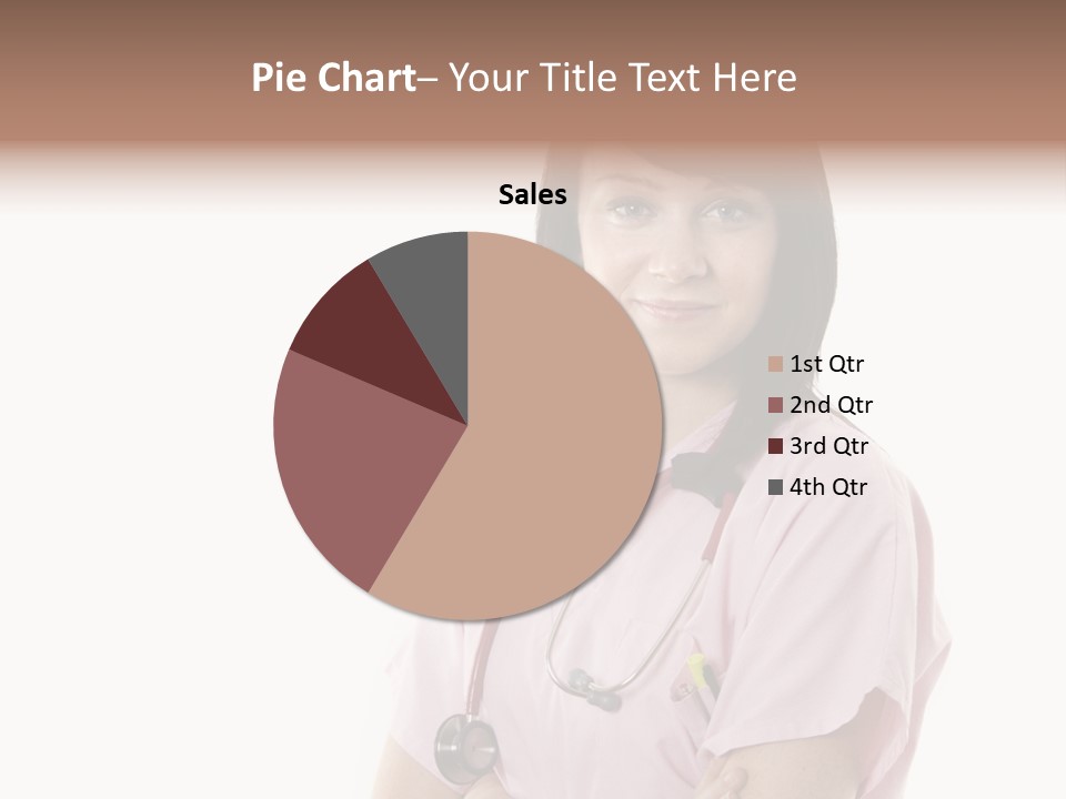 Female Nurse PowerPoint Template