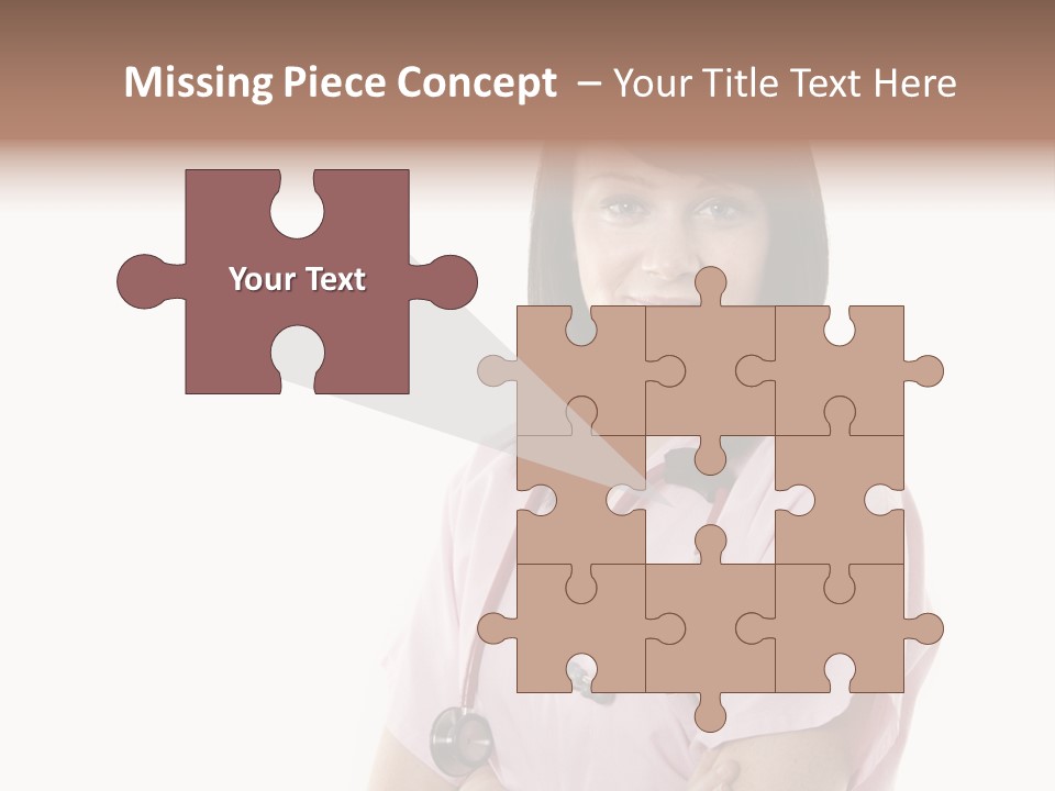 Female Nurse PowerPoint Template