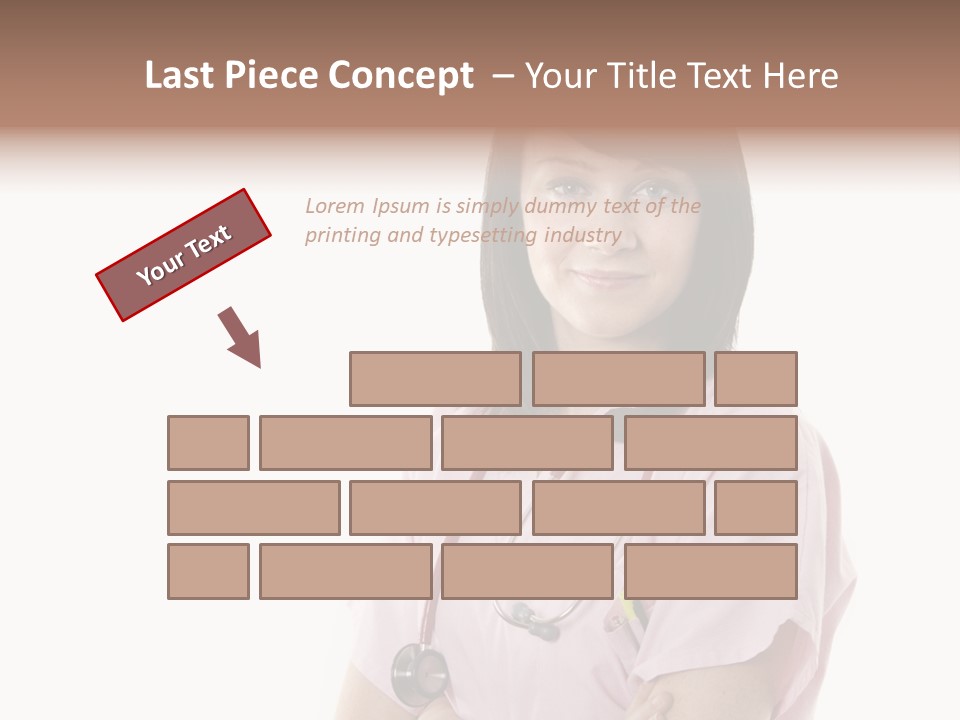Female Nurse PowerPoint Template
