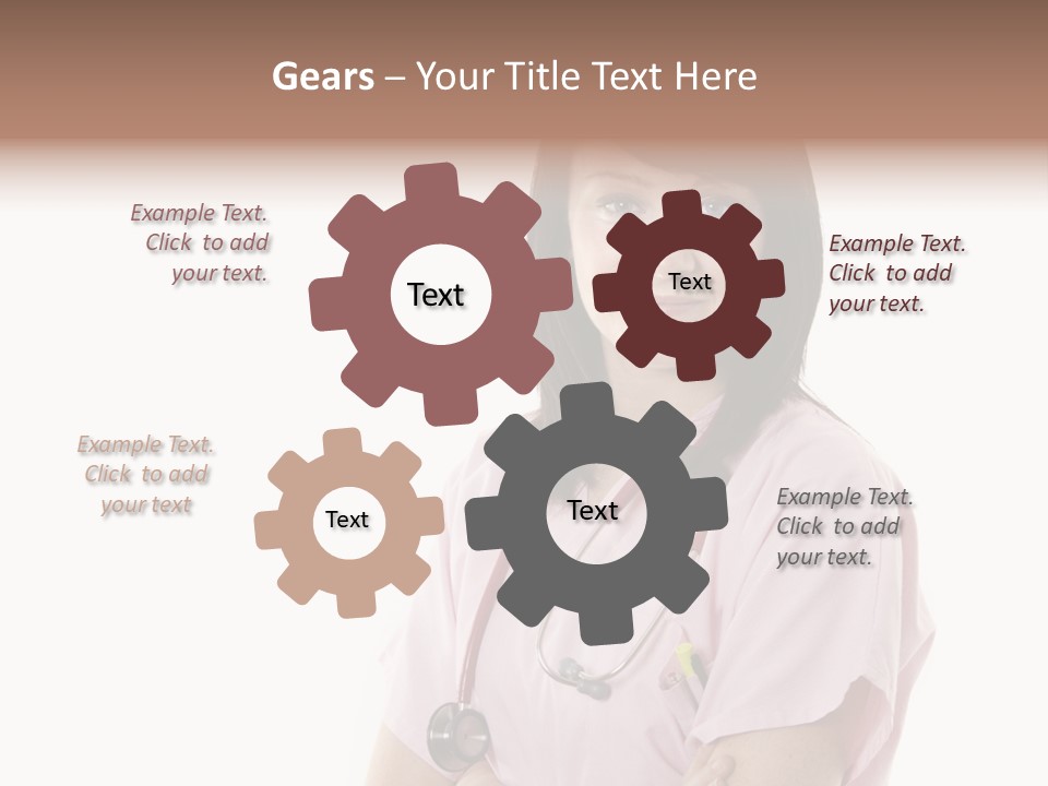 Female Nurse PowerPoint Template