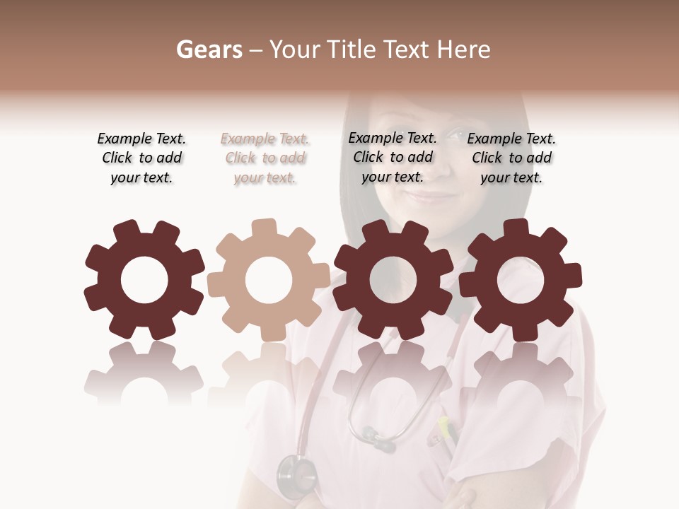 Female Nurse PowerPoint Template